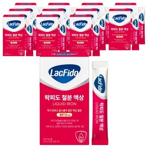 락피도 철분 액상 30포, 240ml, 12개