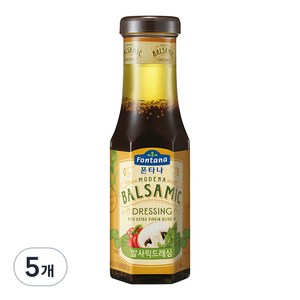 폰타나 발사믹 드레싱, 270g, 5개