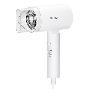 BRUNO 접이식 헤어 드라이기 1800W, BH-2130, White 골드박스 특가