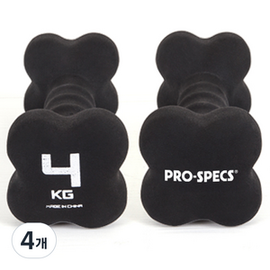 프로스펙스 네오프렌 아령, 4kg, 4개