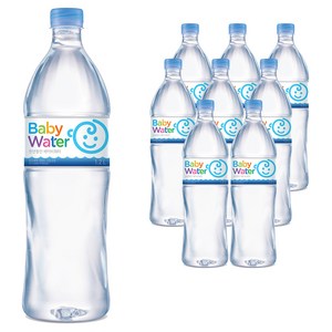 천년동안 베이비워터, 1.2L, 9개