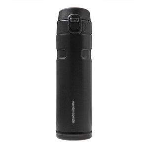 코멧 원터치 보온 보냉 텀블러, 블랙, 1개, 450ml