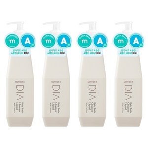 마더케이 디아 젖병 세정제, 500ml, 4개