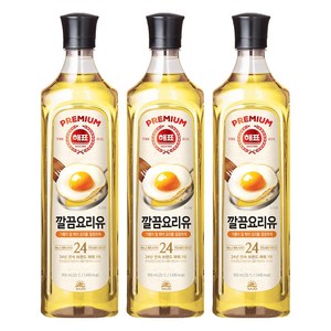 해표 깔끔 요리유, 3개, 900ml