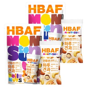 바프 먼투썬 하루견과 화이트 10p, 200g, 2개
