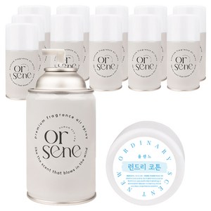 올센느 런드리 코튼 방향제 리필, 250ml, 12개