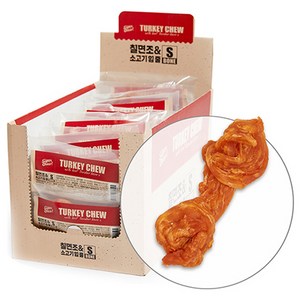 더주스 슈퍼츄 강아지 터키츄 건조간식 S, 본 혼합맛(칠면조/소고기), 13g, 20개 골드박스 특가
