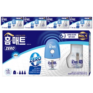 홈매트 리퀴드 제로 에스 히터 + 리필 모기약 29ml X 3p 세트, 5세트