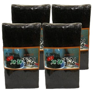명화씨푸드 신안 돌김 100장, 300g, 4개
