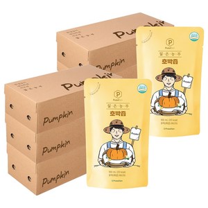 푸릇담 젊은농부 호박즙, 3L, 6개