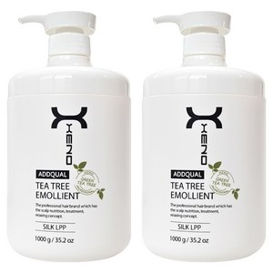 에드컬 제노 티트리 에몰리언트 헤어트리트먼트, 1kg, 2개