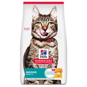 힐스사이언스다이어트 어덜트 고양이 7+ 기능성 사료, 인도어, 1.58kg, 1개 골드박스 특가