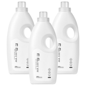 살림백서 홈드라이 세제, 1L, 3개