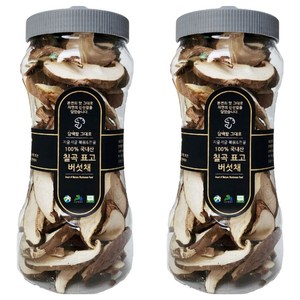 칠곡애 건조 표고버섯 슬라이스채, 70g, 2개