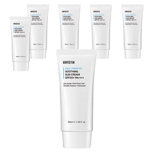 로벡틴 아쿠아 수분 선크림 SPF50+ PA++++, 50ml, 6개