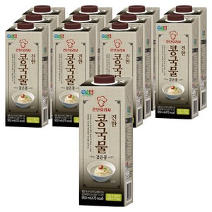 정식품 진한 콩국물 검은콩, 950ml, 12개