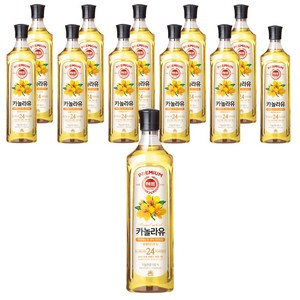 해표 카놀라유, 900ml, 12개