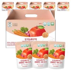 유기농마루 갈아만든 ABC 주스, 100ml, 180개