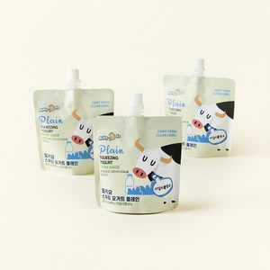 밀키요 스퀴징 요거트 플레인, 120ml, 3개입, 1개