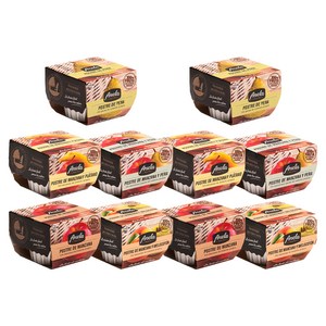 아넬라 첫과일 10일 솔루션 디저트 세트, 사과 + 복숭아 + 바나나 + 사과배 + 배, 2세트, 1kg