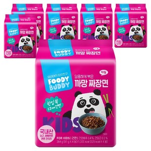 푸디버디 까망 짜장면, 91g, 24개