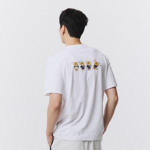 빅터 배드민턴 CHEER UP SHUTTLE 오버핏 티셔츠 VT25CTO208U