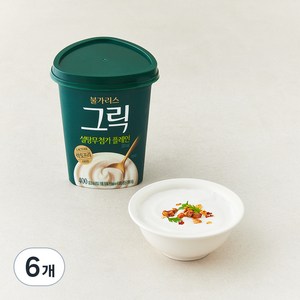 남양유업 불가리스 락토프리 그릭요거트, 400g, 6개