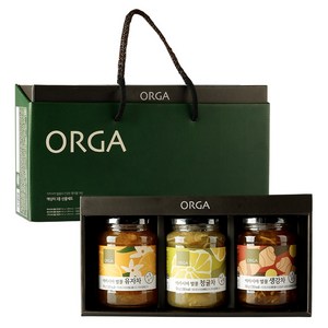 올가홀푸드 액상차 3종 선물세트, 1.65kg, 1.65L, 3개입, 1세트
