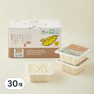 한둘 무농약콩으로 만든 한끼 순콩비지, 140g, 30개