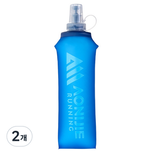 오니지 소프트 플라스크 물통 오션 W20, 블루, 500ml, 2개