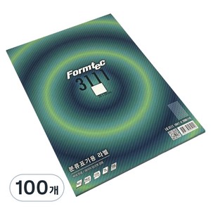 폼텍 전산 분류표기용 라벨지 20 x 20 mm LQ-3111, 104칸, 100개