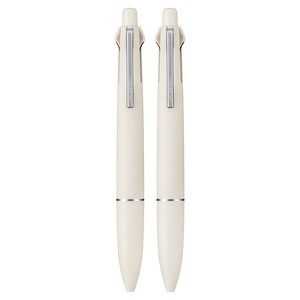 제트스트림 라이트 터치 잉크 멀티펜 MSXE-LS 0.5mm, 멜로화이트, 2개