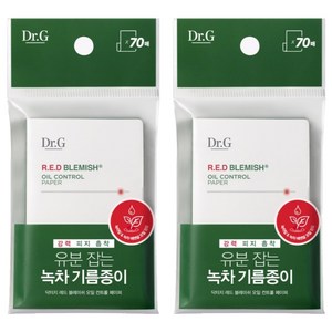 닥터지 레드 블레미쉬 오일 컨트롤 페이퍼, 70개입, 2개
