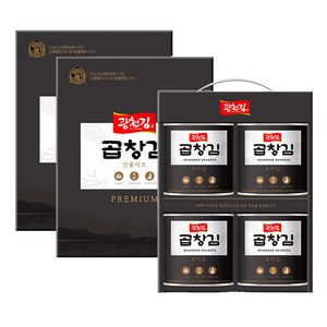 광천김 곱창캔김 30g x 4p 선물세트, 2세트