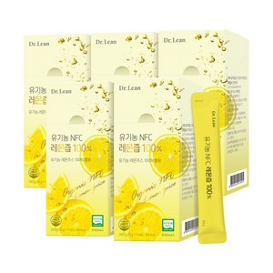 닥터린 유기농 NFC 레몬즙, 280g, 5개