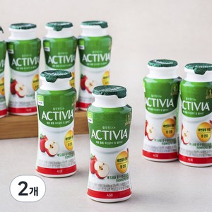다논 액티비아 사과, 130ml, 8개입, 2개