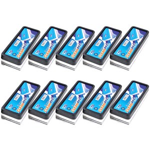 아스트 화이트보드 지우개 5겹 10p, 혼합색상
