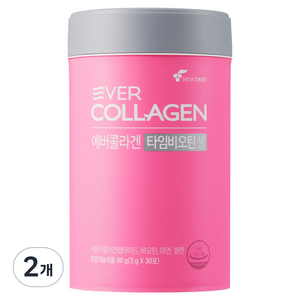 에버콜라겐 타임비오틴 셀, 90g, 2개