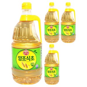오뚜기 양조 식초, 4개, 1.8L