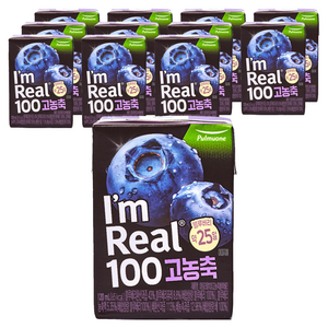 아임리얼 100 고농축 블루베리, 120ml, 12개