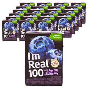 아임리얼 100 고농축 블루베리, 120ml, 24개