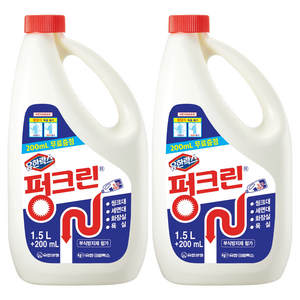펑크린 배수구세정제, 1.7L, 2개