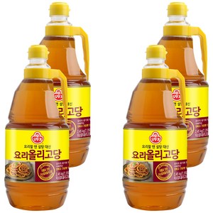 오뚜기 요리 올리고당, 2.45kg, 4개