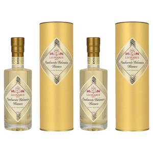 레오나르디 화이트 발사믹 콘디멘토 + 케이스, 250ml, 2개