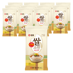 샘표 쌀 소면, 800g, 12개