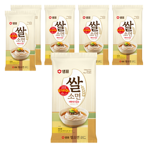 샘표 쌀 소면, 800g, 6개