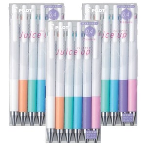 파이롯트 쥬스업 젤잉크펜 파스텔 6종 세트 0.4mm LJP120S4-6CP, 혼합색상, 3세트