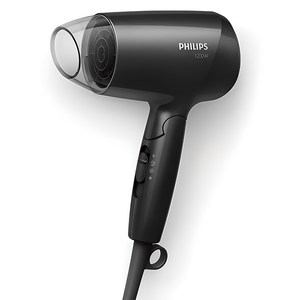 필립스 에센셜케어 헤어 드라이기 1200W, BHC010/19, 블랙