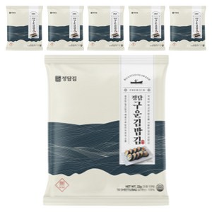 정담김 구운 김밥김 10p, 22g, 6개