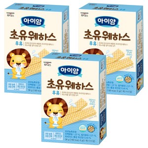일동후디스 초유웨하스, 우유, 36g, 3개